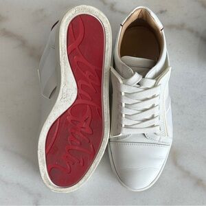 Christian Louboutin white leather sneakers - Size 35 / Size 5